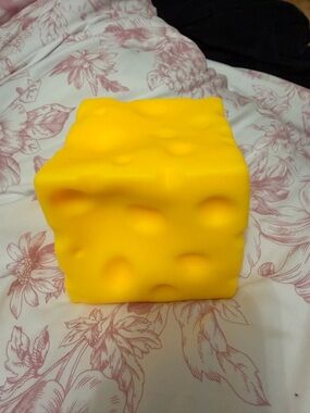 RARE Trendy Big Yellow Cheese Squishy From Five Below